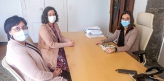 Cristina Calisto recebeu a Secretária Regional da Educação DR/CML