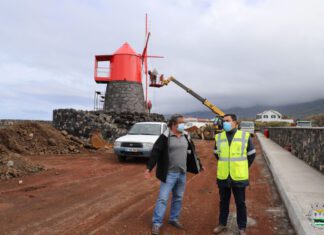 Câmara de São Roque do Pico apoia reconstrução de Moinho na Prainha DR/CMSRP