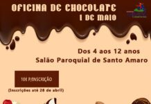 Oficina de chocolate em Santo Amaro DR/CMSRP