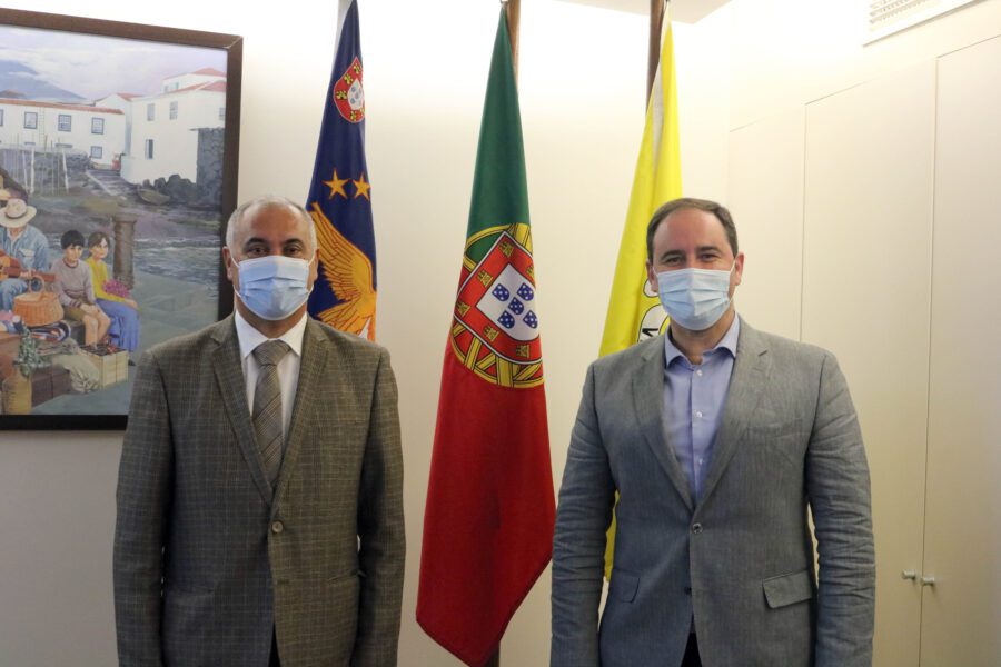 Líder do Executivo Madalenense Reúne Com Presidente do IROA DR/CMM