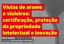 Raimundo Leonardes e Rafael Carvalho em Conversas sobre a Viola de Arame DR/Viola da Terra