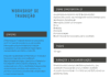 Inscrições abertas para o II Workshop de Tradução DR
