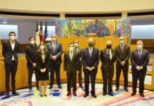 Presidente da República recebido na ALRAA pelo presidente Luís Garcia e líderes parlamentares DR/ALRRA