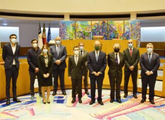 Presidente da República recebido na ALRAA pelo presidente Luís Garcia e líderes parlamentares DR/ALRRA