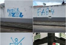Edifícios da Horta – Vandalizados com graffitis pela claque d’Os Belenenses
