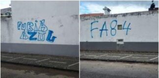 Edifícios da Horta – Vandalizados com graffitis pela claque d’Os Belenenses