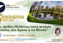Seminário “Os Jardins Históricos como produto turístico, nos Açores e no Mundo” DR/UAc