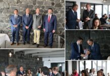 Duques de Bragança de Visita À Ilha do Pico DR