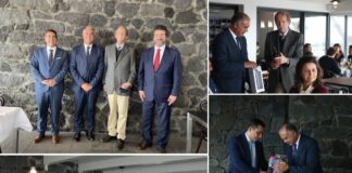 Duques de Bragança de Visita À Ilha do Pico DR