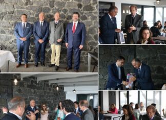 Duques de Bragança de Visita À Ilha do Pico DR