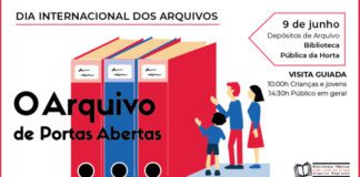 Governo dos Açores assinala Dia Internacional dos Arquivos na Biblioteca da Horta