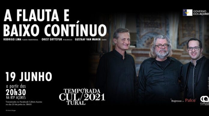 Secretaria Regional da Cultura, da Ciência e Transição Digital promove concerto “A Flauta e Baixo Contínuo”