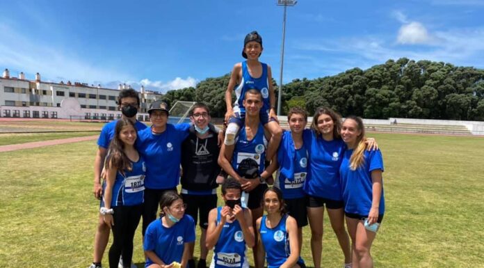 ATLETISMO – Seleção do Faial em terceiro no Olímpico Jovem Regional