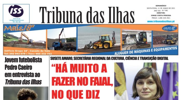 Capa da edição n.º 980 de 4 de junho 2021