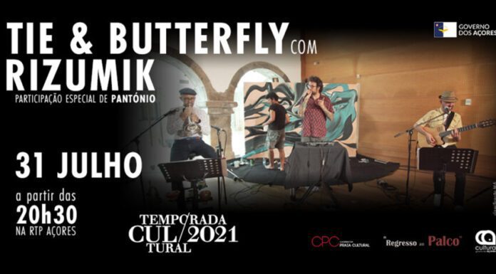 Temporada Cultural 2021 com concerto de Tie & Butterfly DR