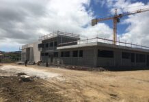 NOVO QUARTEL DOS BOMBEIROS – Obra com dois meses de avanço