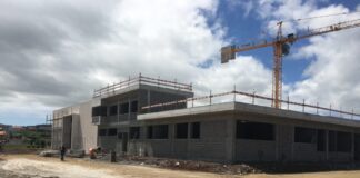 NOVO QUARTEL DOS BOMBEIROS – Obra com dois meses de avanço