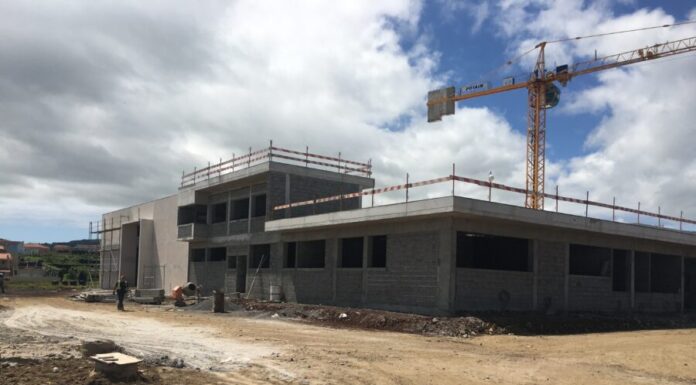 NOVO QUARTEL DOS BOMBEIROS – Obra com dois meses de avanço