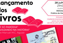 Livros de Manuel Aguiar lançados a 28 de julho DR