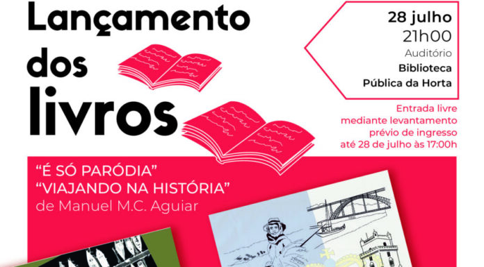 Livros de Manuel Aguiar lançados a 28 de julho DR
