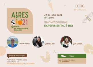 Seminário de vinhos biológicos e ‘showcooking’ bio no Pico DR