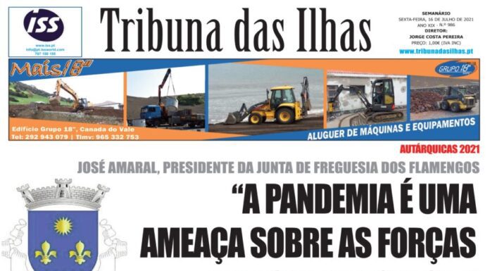 Capa da edição n.º 986 de 16 de julho 2021