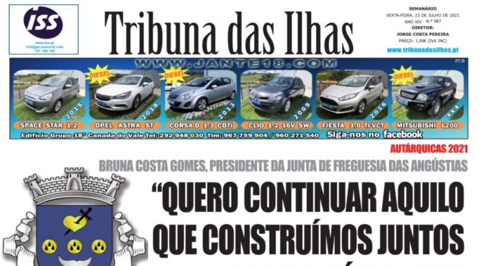 Capa da edição n.º 987 de 23 de julho 2021