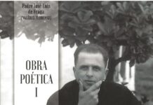 Lançamento – Obra Poética I, do Padre José Luís de Fraga
