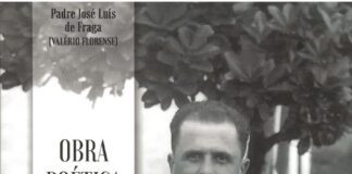 Lançamento – Obra Poética I, do Padre José Luís de Fraga