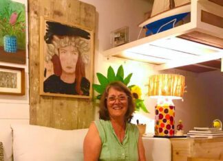 “A Ponta do Pico” na Biblioteca de Santa Cruz – Margarida Bem Madruga expõe na Graciosa
