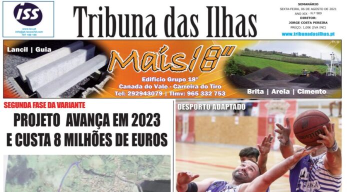 Capa da edição n.º 989 de6 de agosto 2021