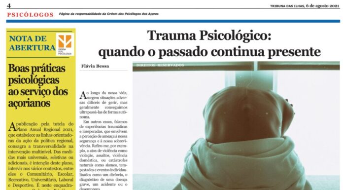 Psicólogos nos Açores – Página da responsabilidade da Ordem dos Psicólogos dos Açores