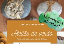 Artesanato – Ateliês de Verão para crianças, no Capelo