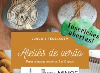 Artesanato – Ateliês de Verão para crianças, no Capelo