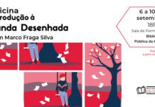 Oficina de Introdução à Banda Desenhada na Biblioteca da Horta de 6 a 10