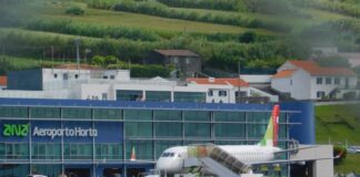Embraer da “TAP EXPRESS” escalou Aeroporto da Horta