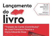 “Tratado do Cante (Contributo)” apresentado hoje às 18:00 na Biblioteca da Horta