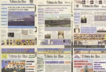Tribuna das Ilhas : as capas das centenas