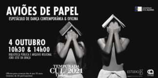Biblioteca recebe espetáculo de dança “Aviões de Papel”