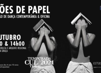 Biblioteca recebe espetáculo de dança “Aviões de Papel”
