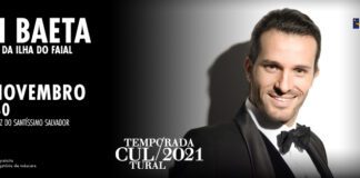 Temporada Cultural 2021 com concertos de Rui Baeta no Faial, Flores e Graciosa