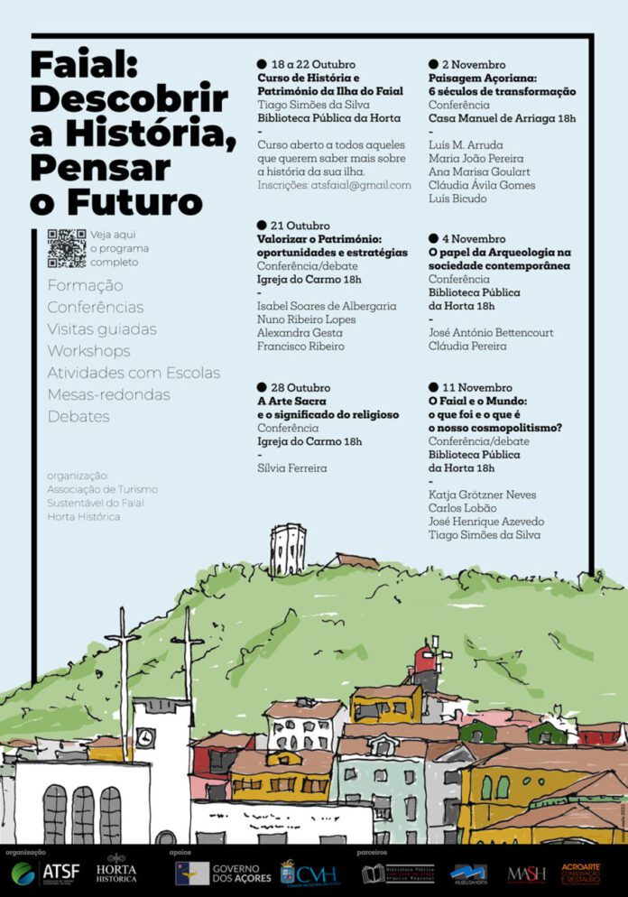 Cartaz Faial - Descobrir a História, Pensar o Futuro ATSF