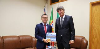 Presidente da Câmara Municipal de São Roque do Pico recebe Luís Garcia em audiência de cumprimentos