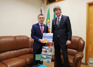 Presidente da Câmara Municipal de São Roque do Pico recebe Luís Garcia em audiência de cumprimentos
