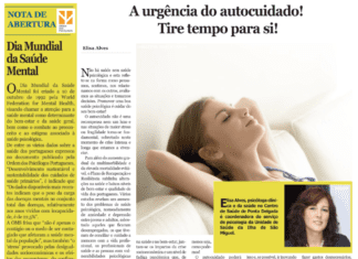 Página da responsabilidade da Ordem dos Psicólogos dos Açores