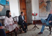 Vice-Presidente reuniu-se hoje com Câmara do Comércio de Pequenas e Médias Empresas de Portugal-China
