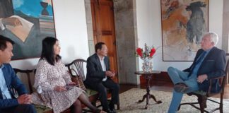 Vice-Presidente reuniu-se hoje com Câmara do Comércio de Pequenas e Médias Empresas de Portugal-China