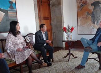 Vice-Presidente reuniu-se hoje com Câmara do Comércio de Pequenas e Médias Empresas de Portugal-China