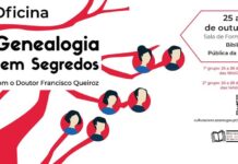 Oficina “Genealogia sem Segredos” com Francisco Queiroz