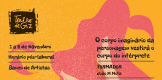 Workshop de Teatro “Construção da Personagem” com João Miguel Mota